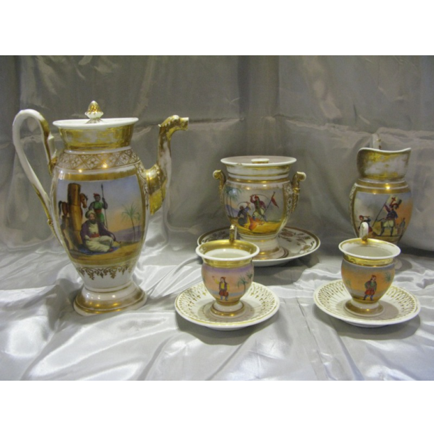 Philhellenic Porcelain Tea Set