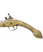 A Greek silver gilt flintlock holster (kubur) pistol.